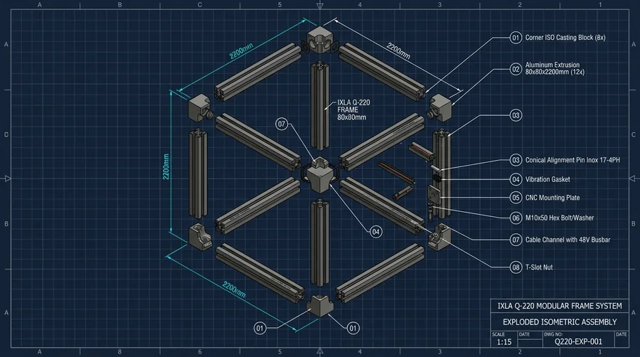 CAD Exploded Chassis